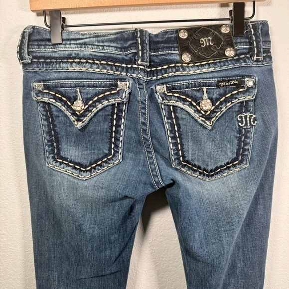 Miss Me Women’s Boot Jeans JPS5014-16 Size 28 - Picture 5 of 9